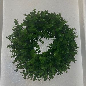 Modern decor wreath